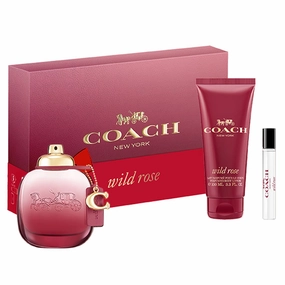 Coach Wild Rose by Coach 90ml EDP 3 Piece Gift Set