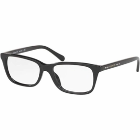 Coach Women's Eyeglasses - Black Plastic Rectangular Frame | COACH 0HC6136U 5002