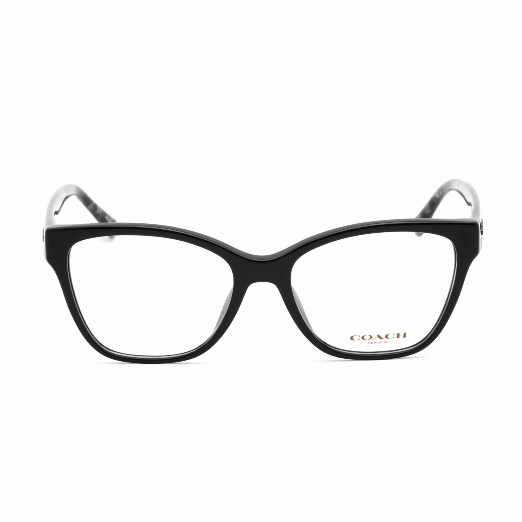 Coach Women's Eyeglasses - Full Rim Cat Eye Shape Black Plastic Frame | 0HC6207U 5002