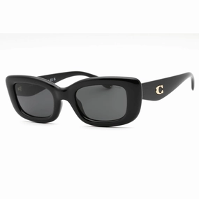 Coach Women's Sunglasses - Black Plastic Cat Eye Full Rim Frame | 0HC8390U 500287