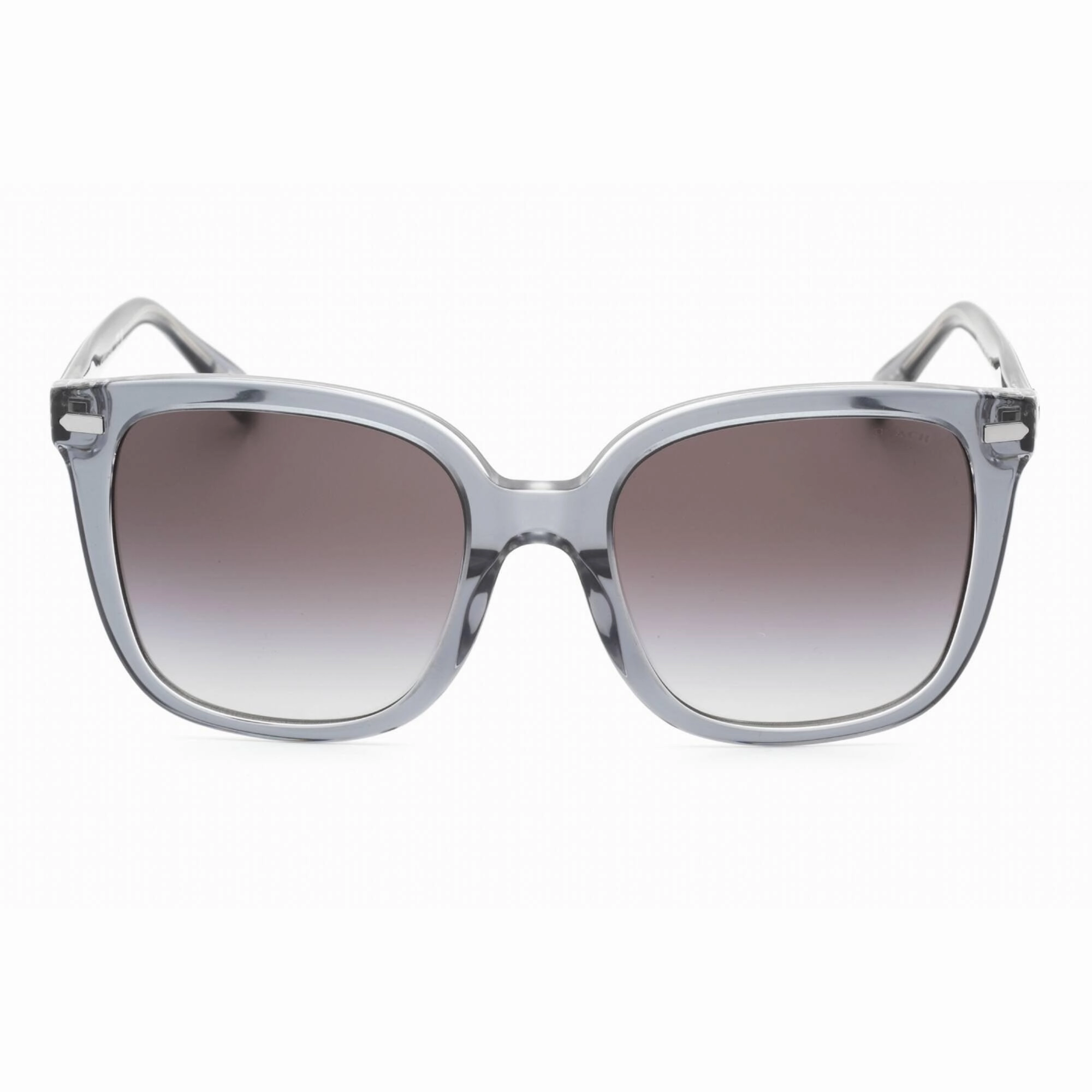 Coach Women's Sunglasses - Light Grey Lens Dark Grey Square Frame | 0HC8381U 57808G