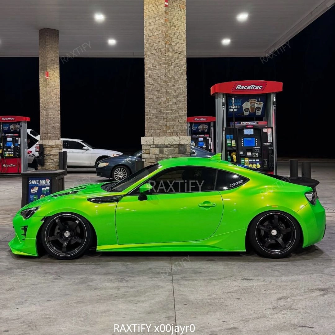 Color Shift Neon Gold Green Vinyl Wrap