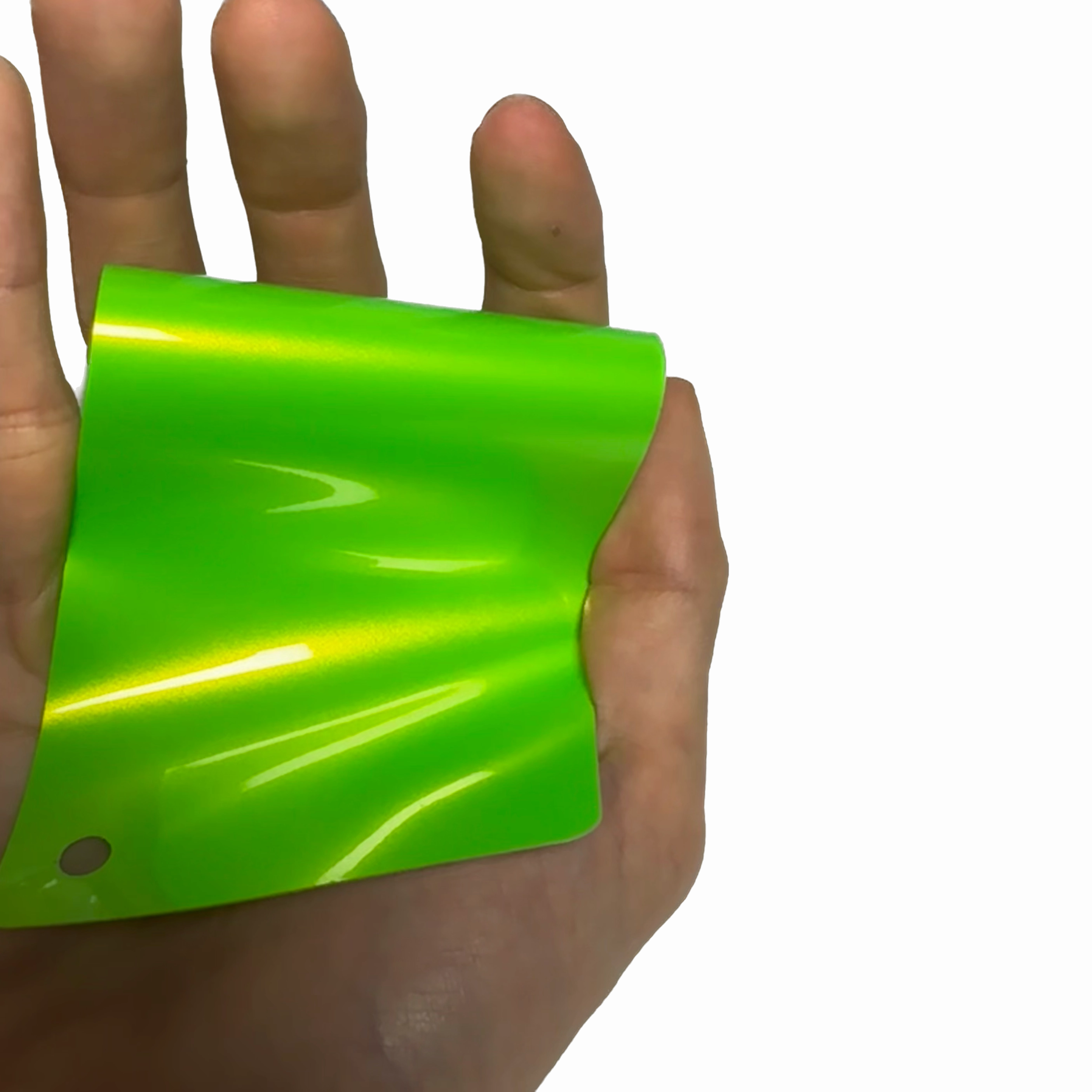 Color Shift Neon Gold Green Vinyl Wrap