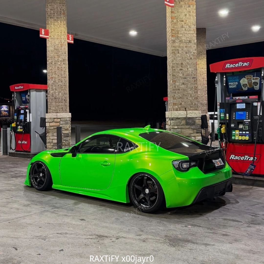 Color Shift Neon Gold Green Vinyl Wrap