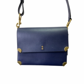 Crossbody Designer By Coach In Blue, Size:Medium