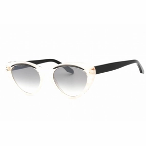 Cutler and Gross Women's Sunglasses - Black/Cream Cat Eye Shape Frame | CG1321S 002