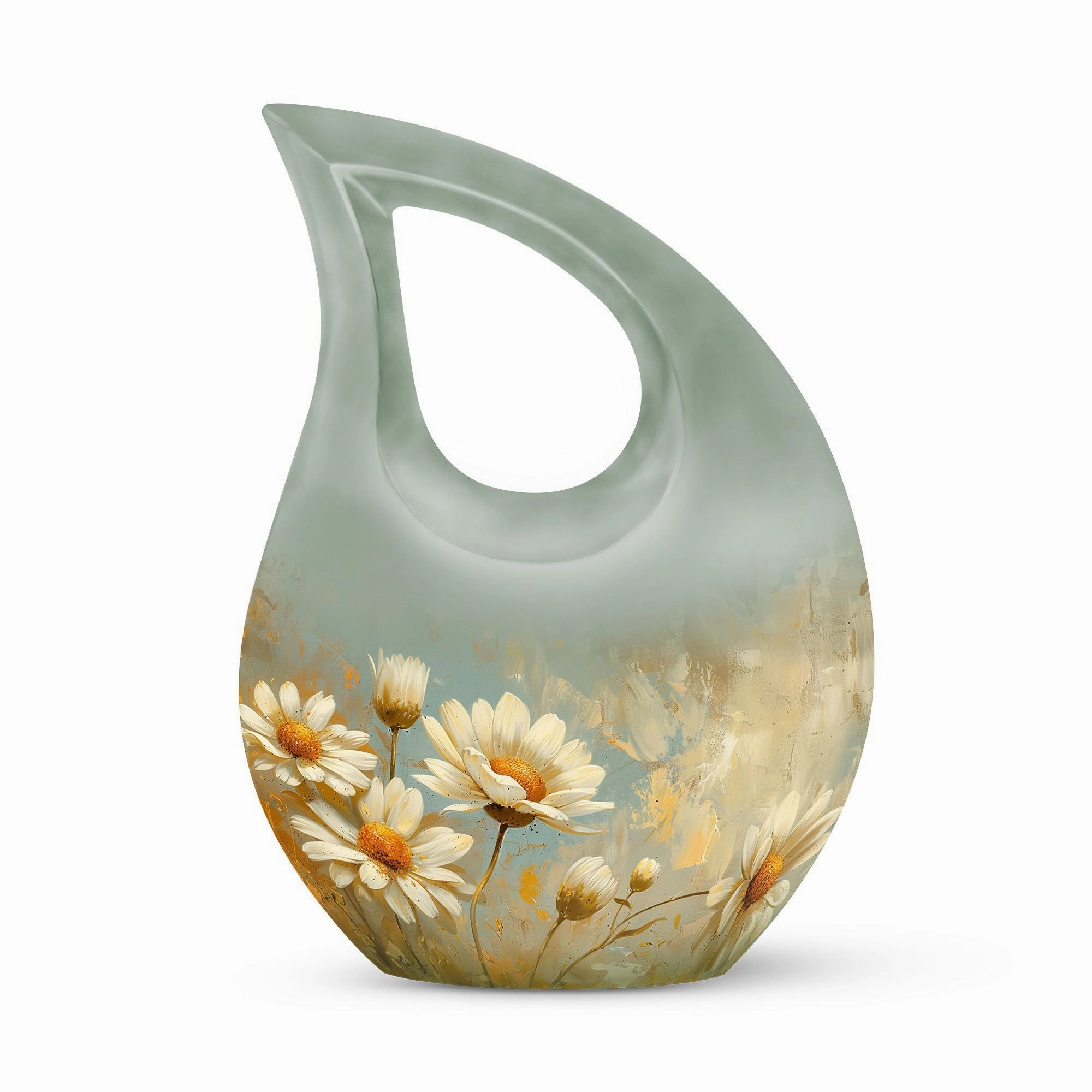Dance Of Daisies - Memorial Urn for Cherished Remembrance