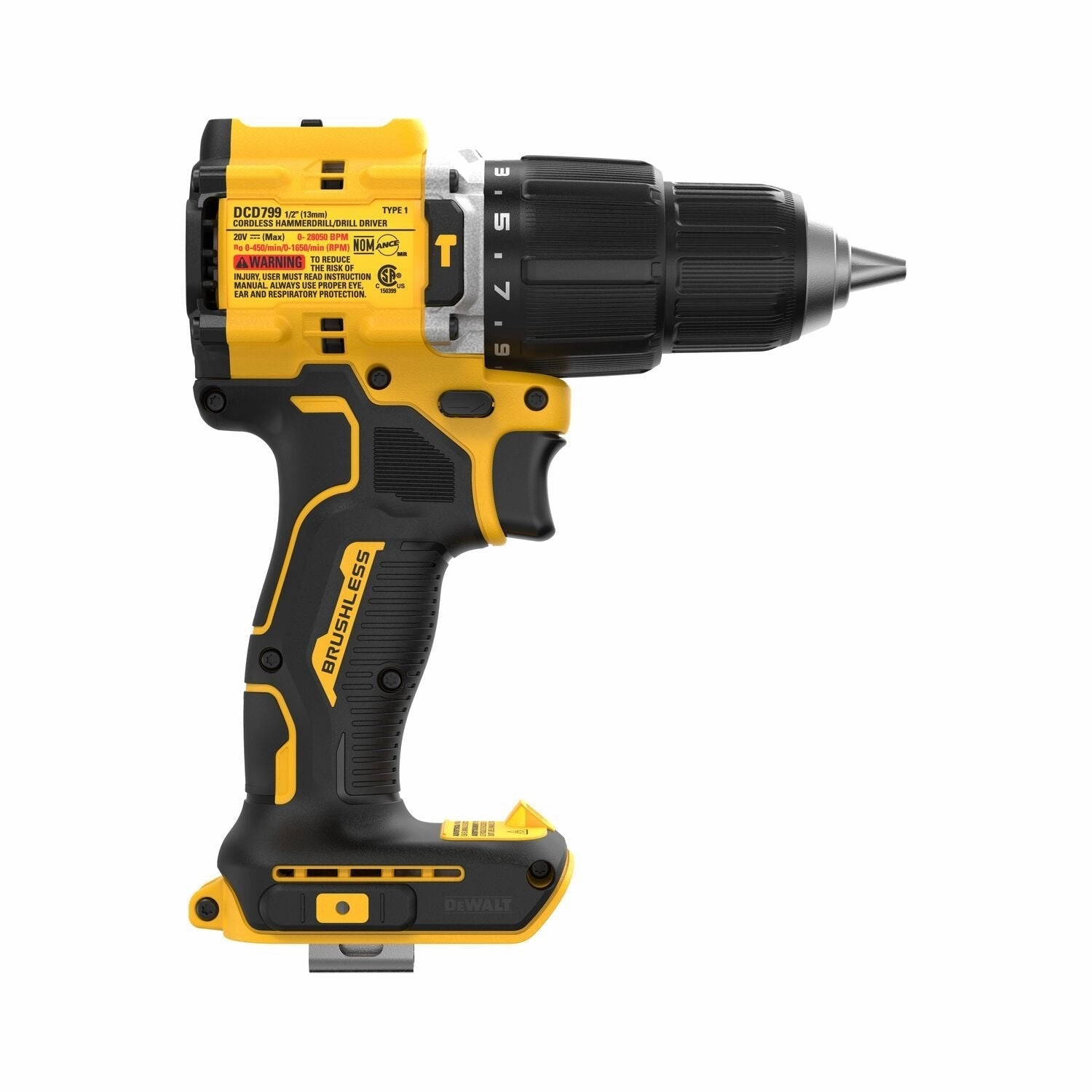 DEWALT DCD799B-20V Max Compact Hammer Drill/Driver Bare