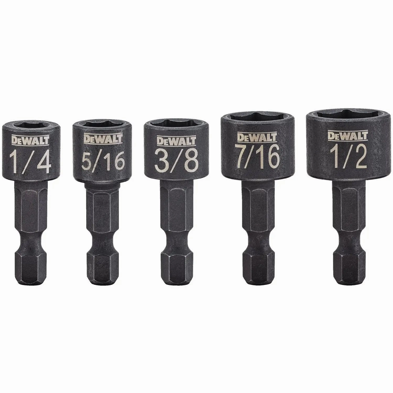 DEWALT DWAIND-5-- Nut Driver Set, Compact, 5-Piece (Dwaind5)