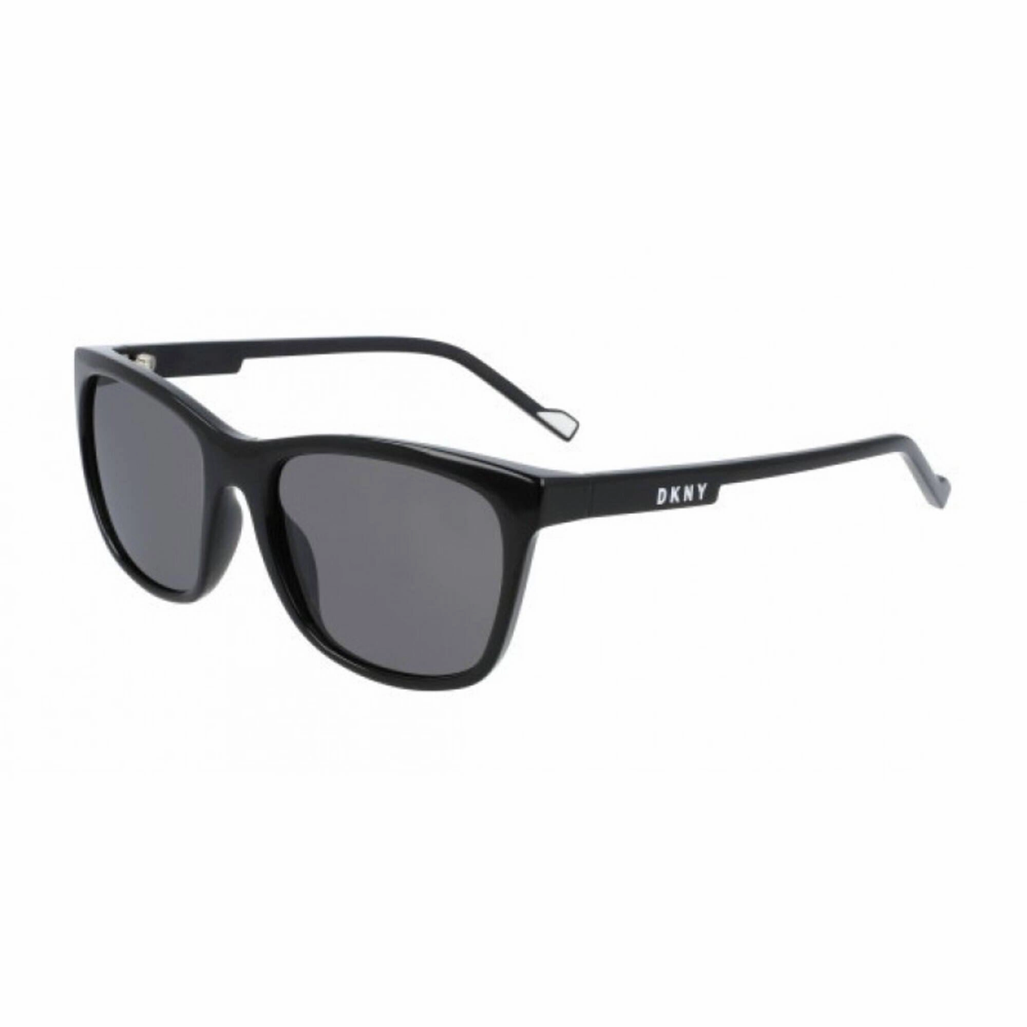 Dkny Women's Sunglasses - Black Plastic Square Frame Grey Lens | DKNY DK532S 001