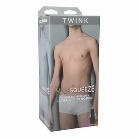 Doc Johnson - Man Squeeze Twink Ultraskyn Stroker Masturbator Ass (Vanilla)