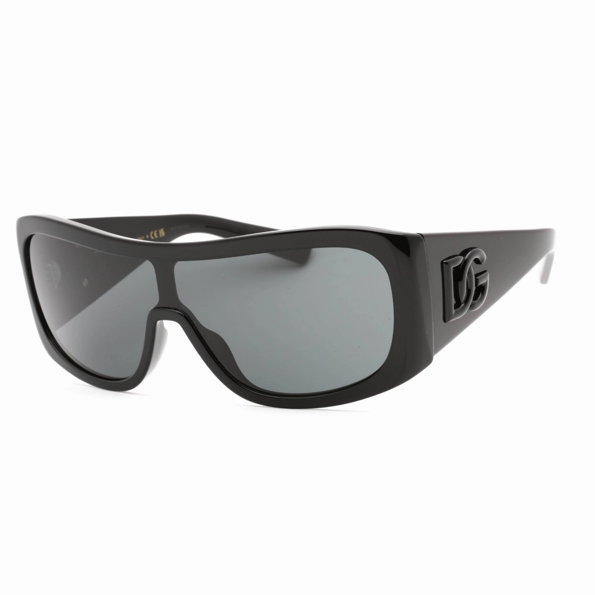 Dolce & Gabbana Women's Sunglasses - Black Shield Full Rim Frame | 0DG4454 501/87