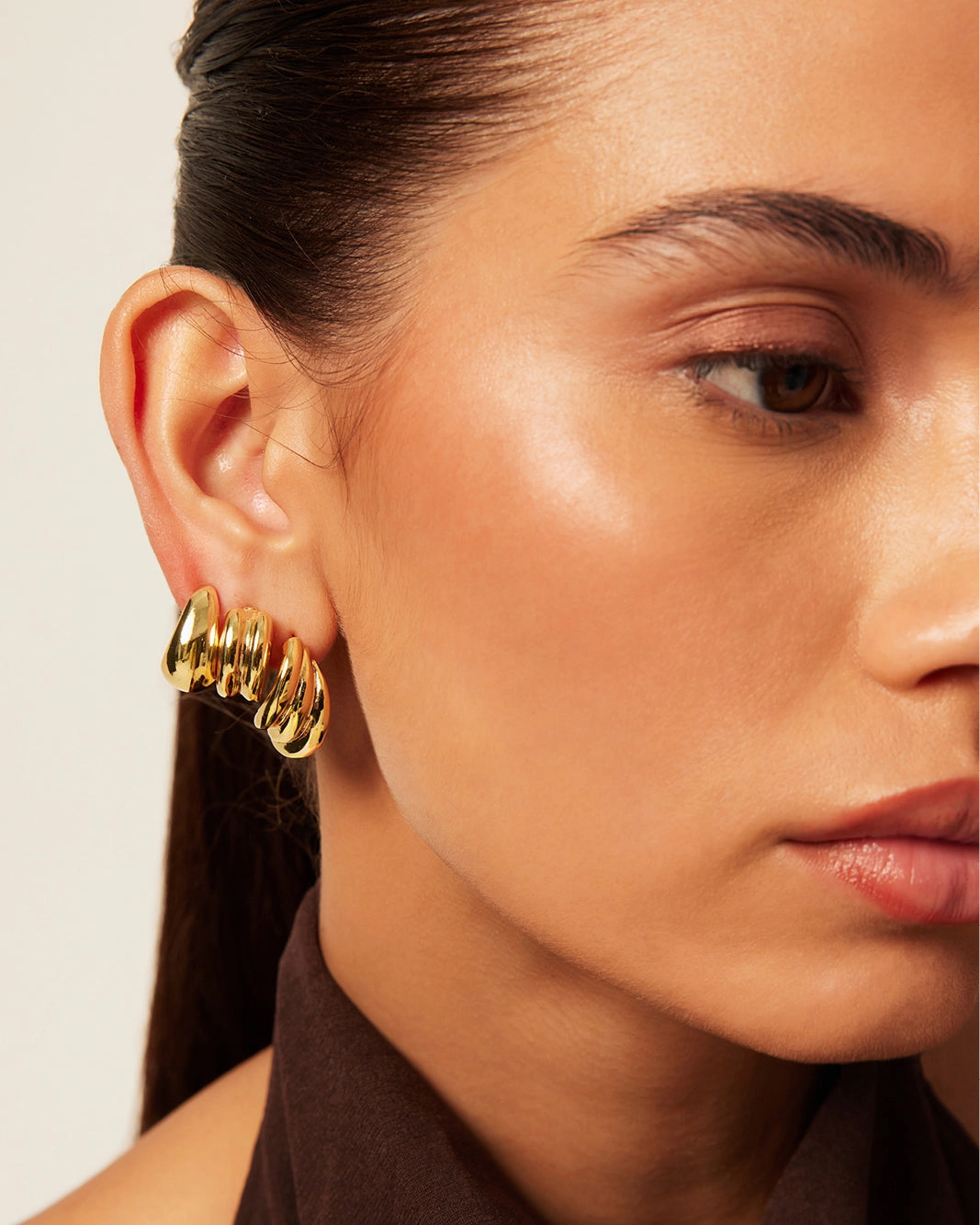 EMERY EARRINGS 3 PACK - GOLD PLATED 18K