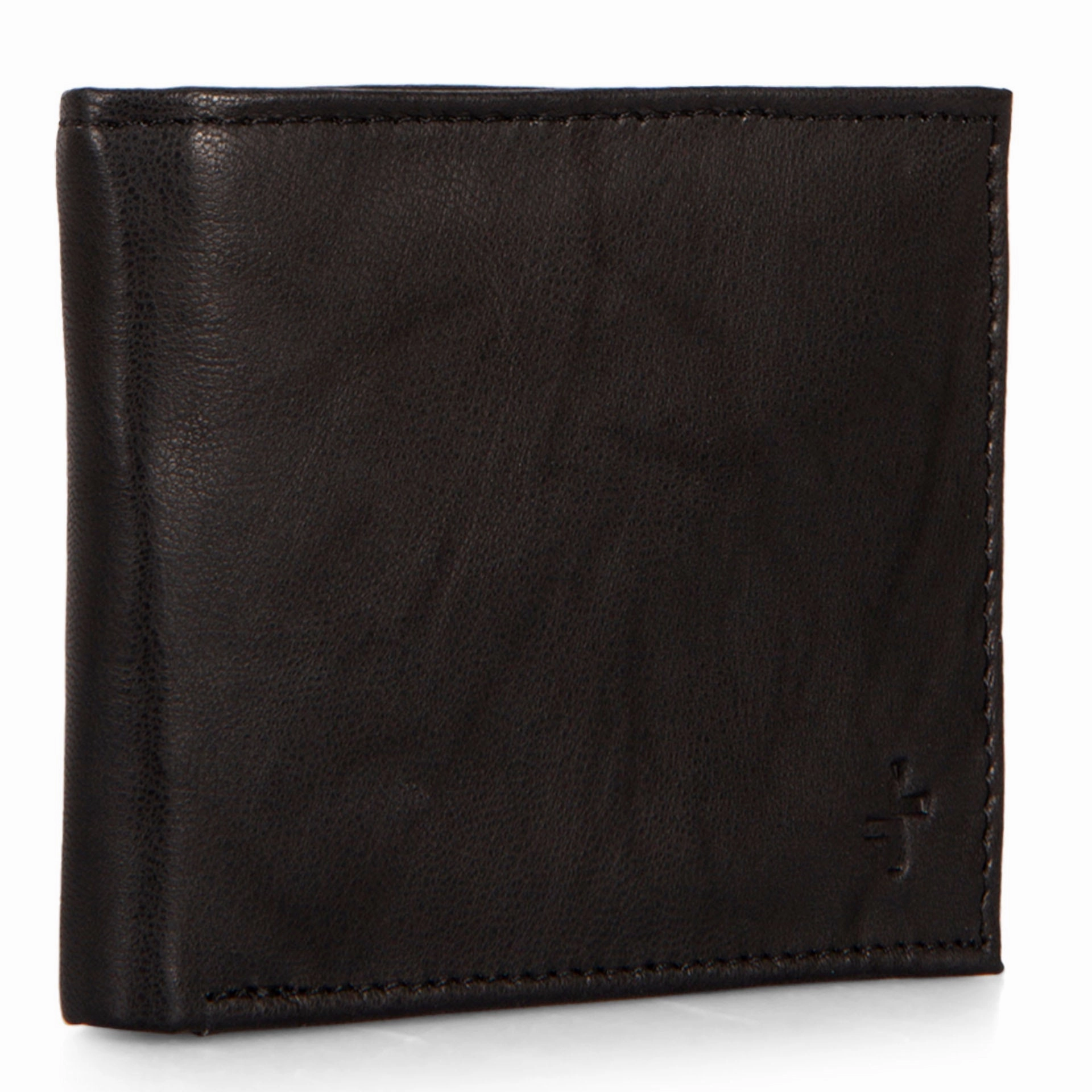 FINAL SALE Leather RFID Bifold Wallet with Flip-Up Wing