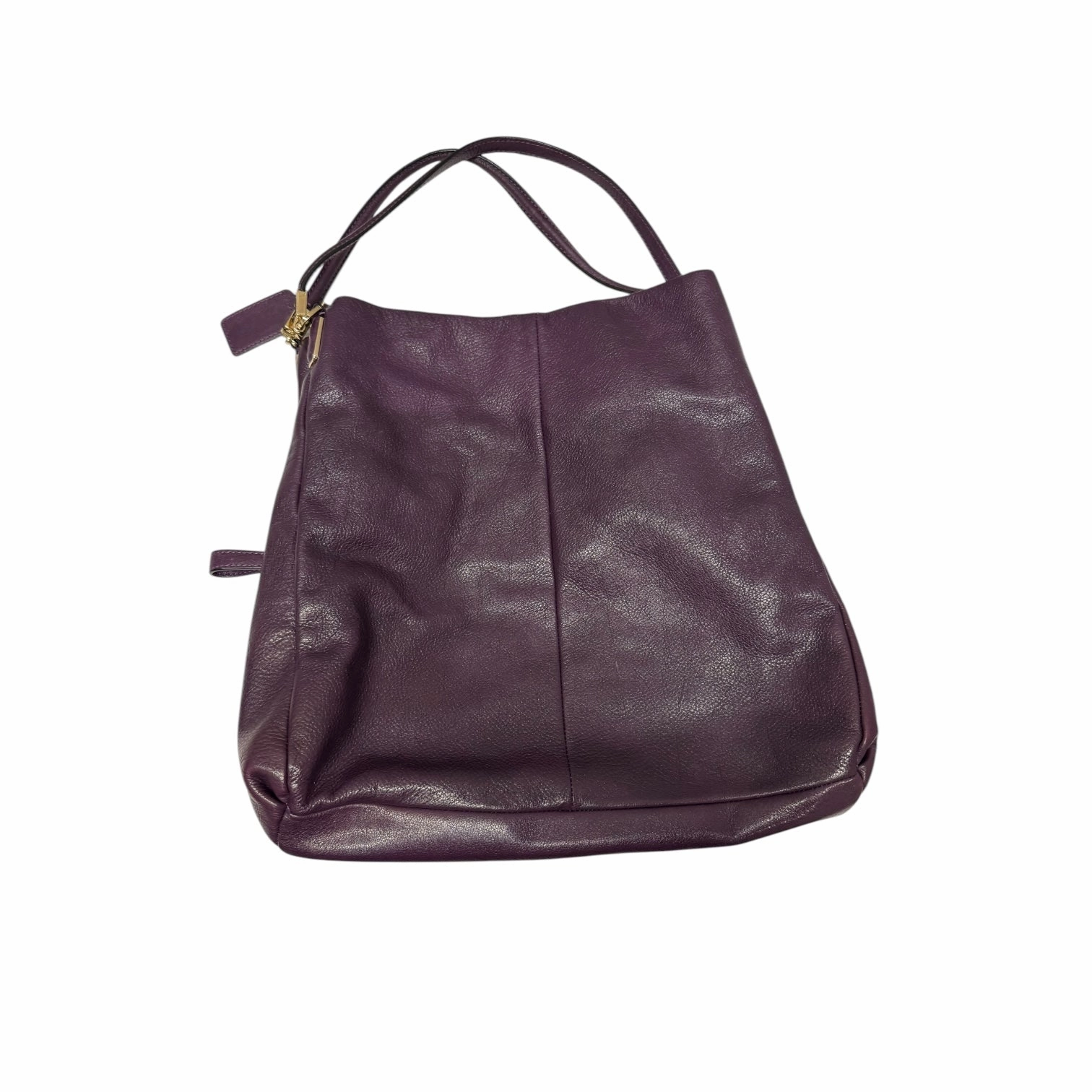 Handbag Designer By Coach In Purple, Size:Medium