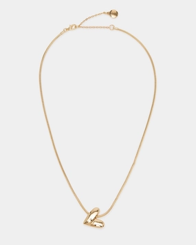 HEART PENDANT NECKLACE GOLD