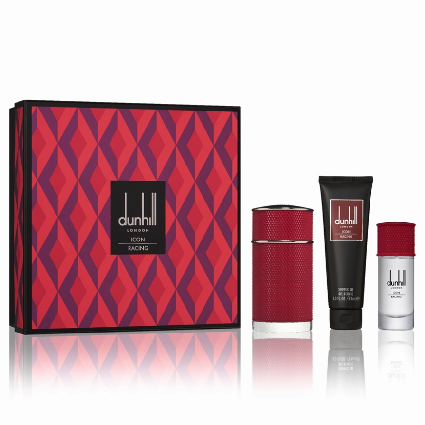 Icon Racing Red by Dunhill 100ml EDP 3 Piece Gift Set