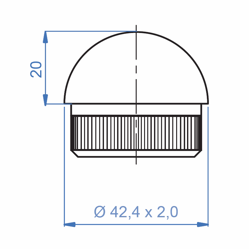 Inox® End Cap