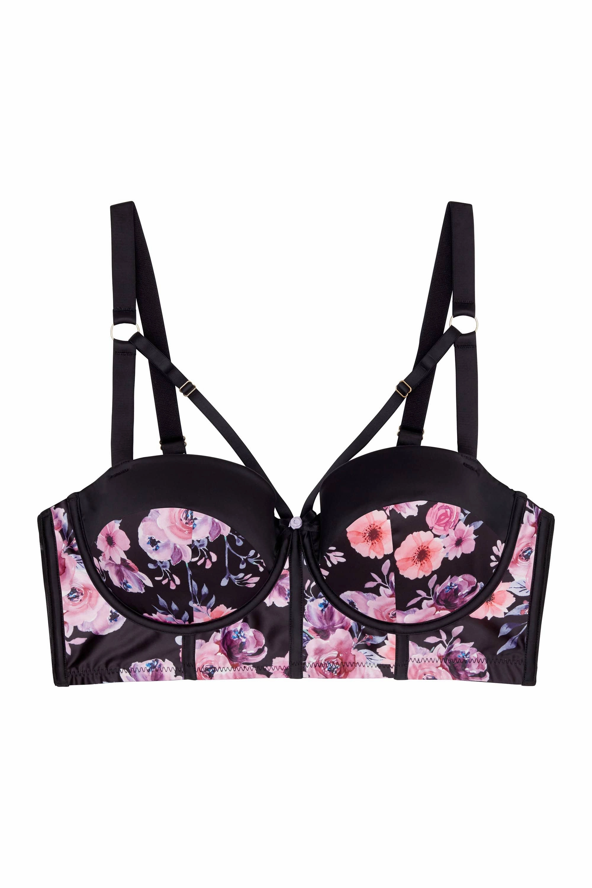 Jules Printed Longline Bra
