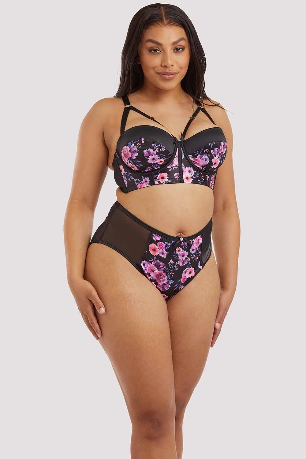 Jules Printed Longline Bra