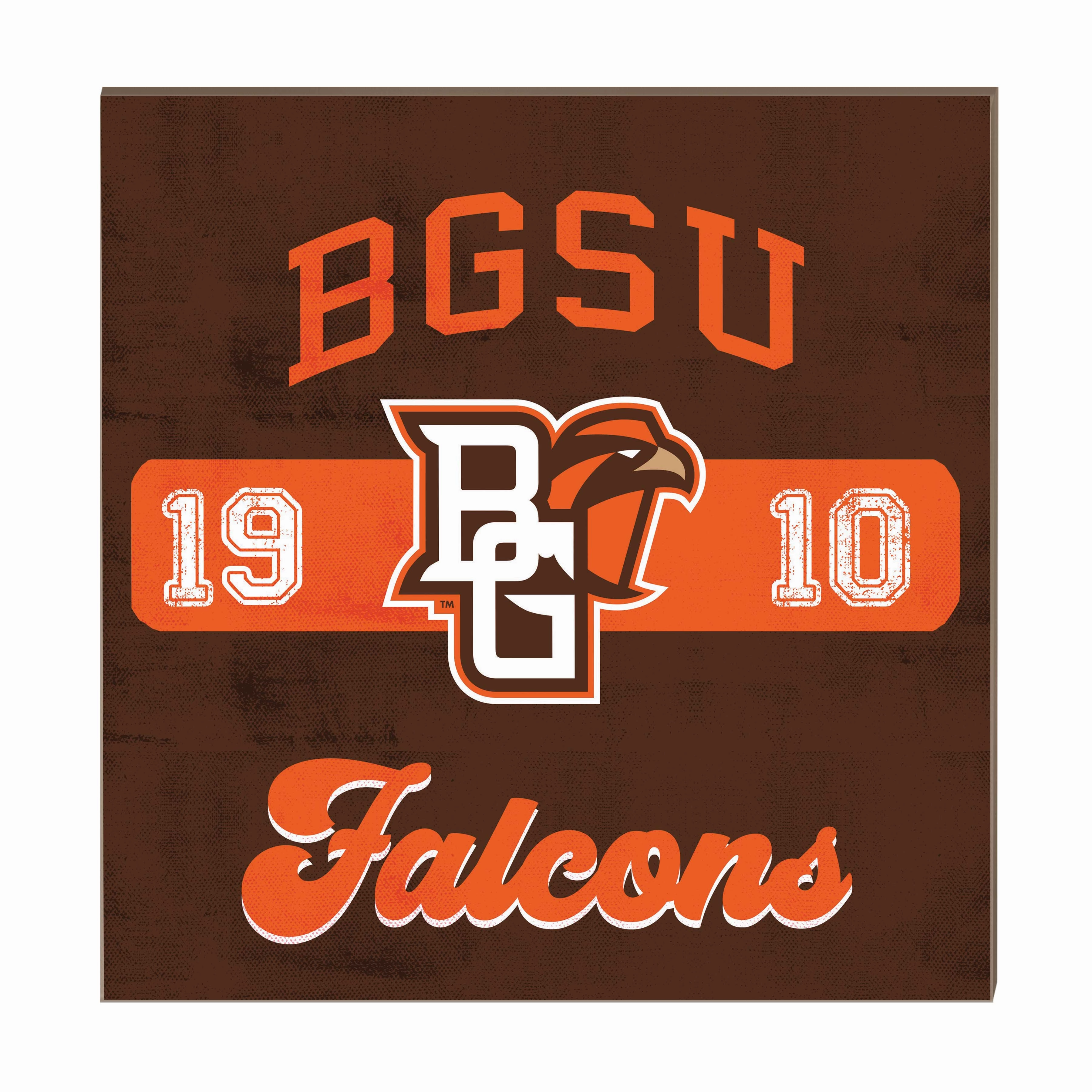 K&H Bowling Green Falcons 10x10 Retro Sign