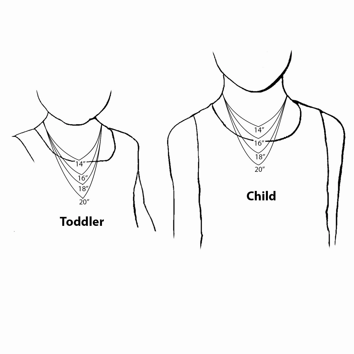 Kids' Rope Chain Necklace