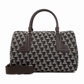 Lanvin All-Over Logo Duffle Bag