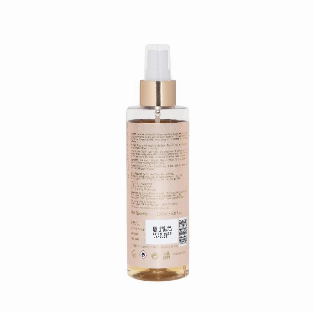 Liberty Luxury Flirt Body Mist for Men & Women Long Lasting Aquatic Fragrance Travel Friendly Perfume Body Spray Crafted in France 200ml