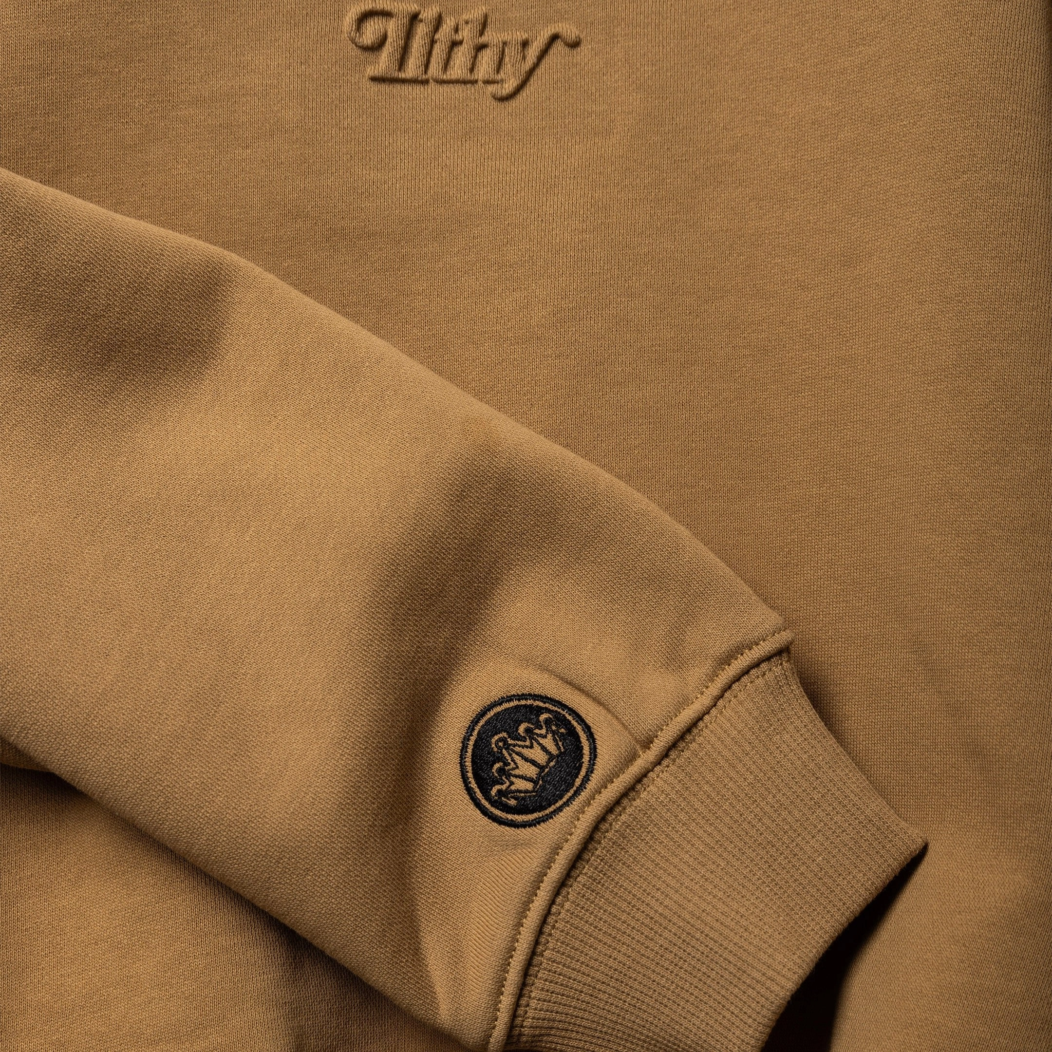 LJFF x ILTHY® Cleveland This is For You Embossed Crewneck (Tan)