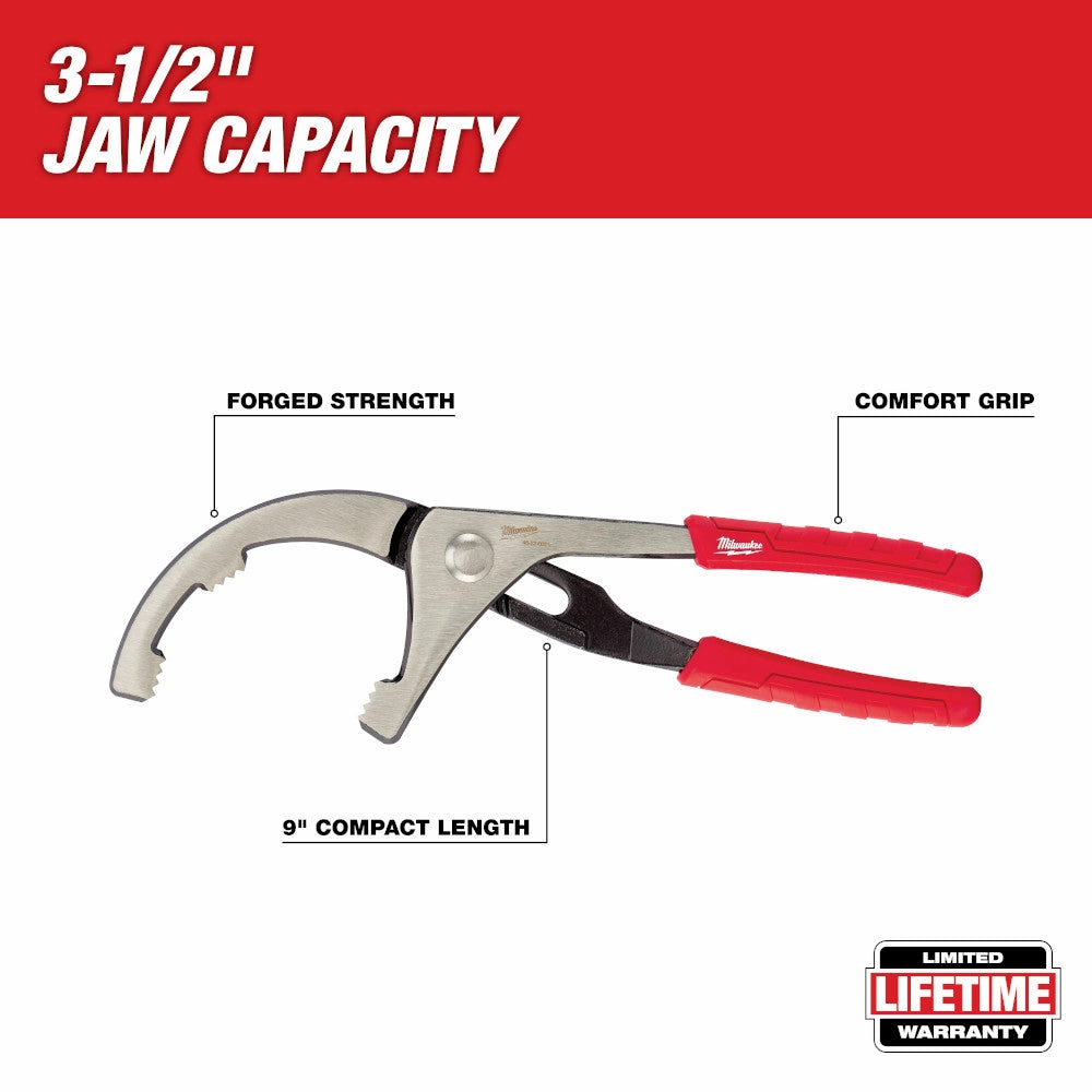 Milwaukee 48-22-6321 - PVC/Oil Filter Pliers