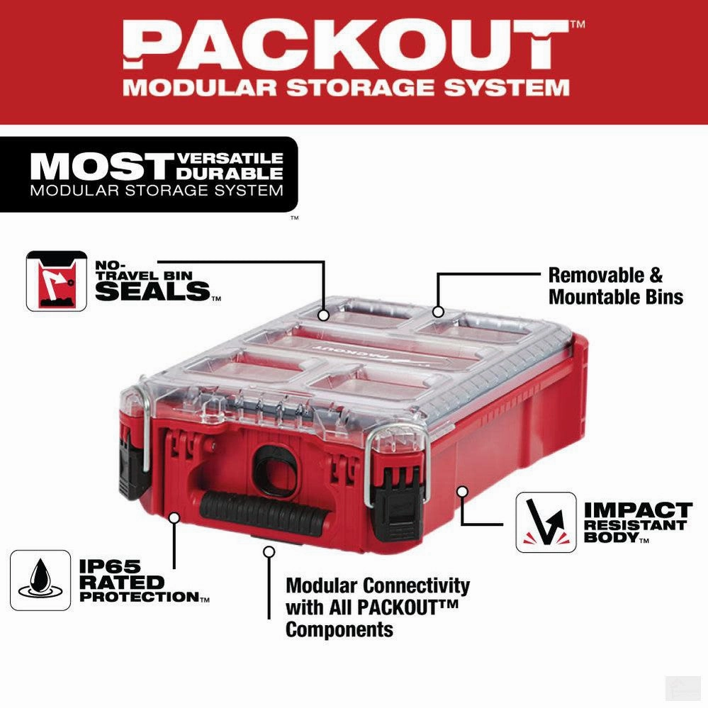 MILWAUKEE PACKOUT Compact Organizer [48-22-8435]