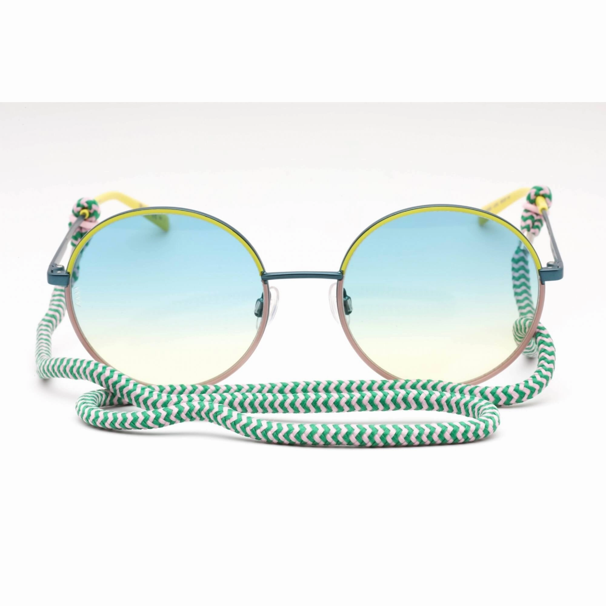 Missoni Women's Sunglasses - Yellow Pink Metal Round Full Rim | MMI 0035/S 0L81 IE