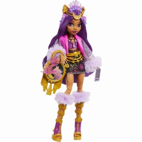Monster High HXH80 Monster Fest Clawdeen Wolf Fashion Doll with Festival Outfit, Band Poster and Accessories