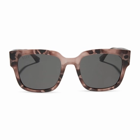 MORGAN - BLUSH TORTOISE   GREY SUNGLASSES