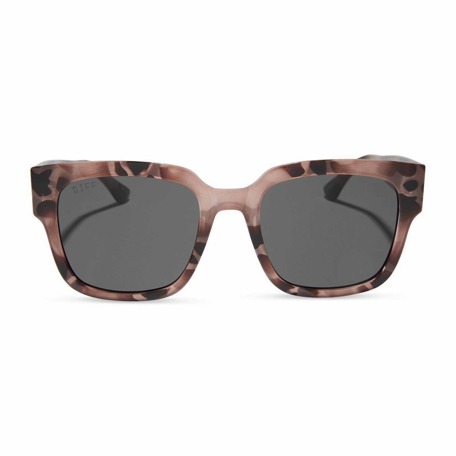 MORGAN - BLUSH TORTOISE   GREY SUNGLASSES