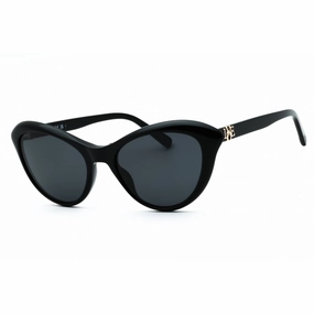 Moschino Love Women's Sunglasses - Black Plastic Full Rim Cat Eye | MOL015/S 0807 IR