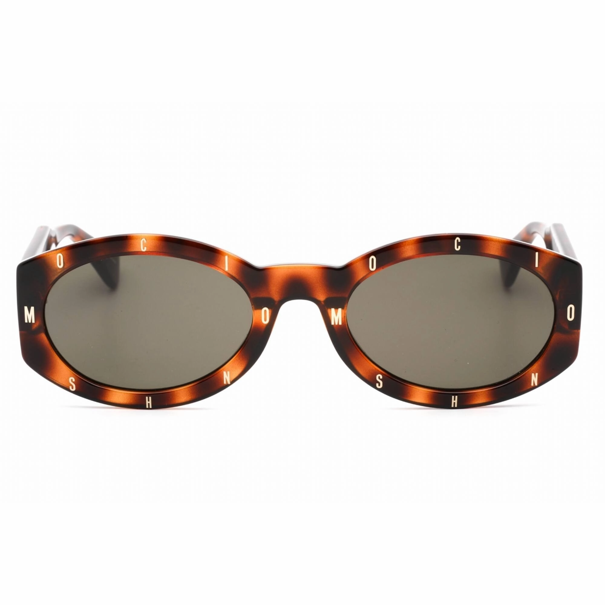 Moschino Women's Sunglasses - Brown Lens Havana 2 Oval Shape Frame | MOS141/S 005L 70