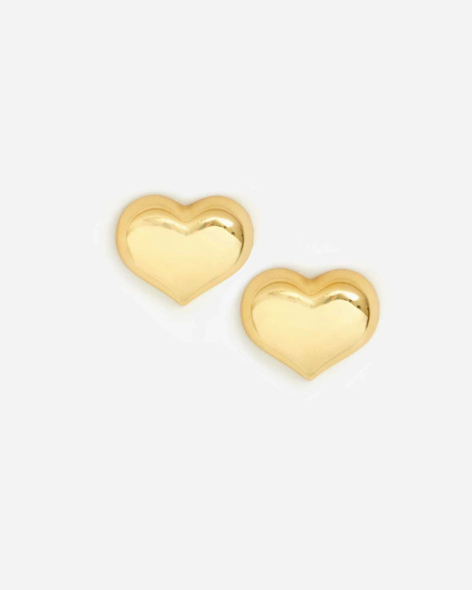 Mylar Heart Earrings