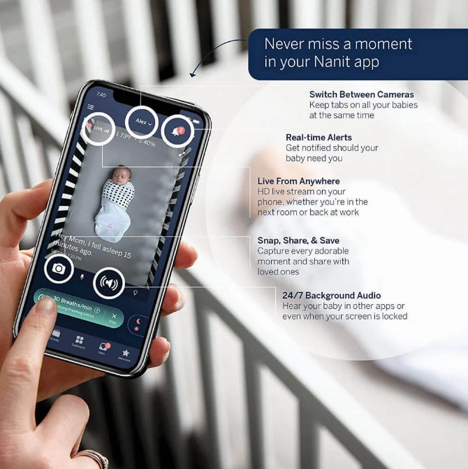 Nanit Pro Camera Complete Monitoring System