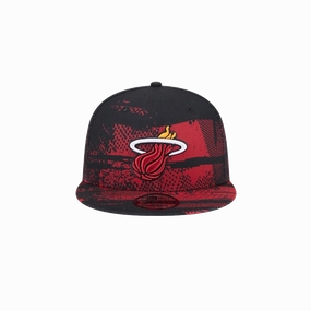 New Era Miami HEAT 2024 Tipoff Logo Youth Snapback