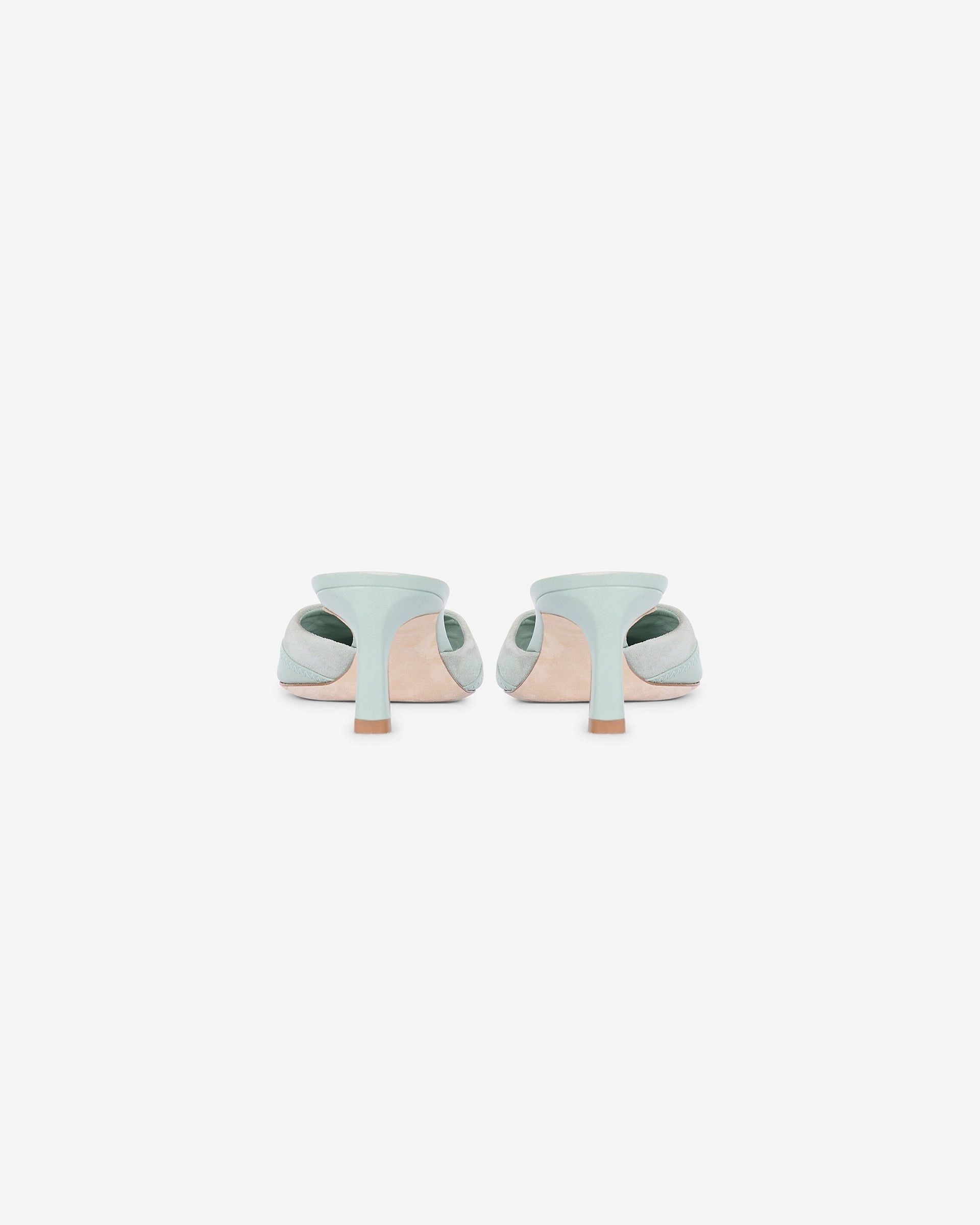 Pointed Mule - Basil