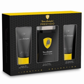 Prestigio by Tonino Lamborghini 125ml EDT 3 Piece Gift Set