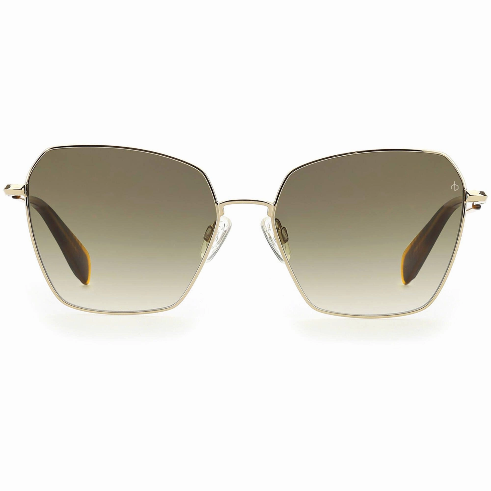 Rag and Bone Women's Sunglasses - Metal Frame Green Shaded Lens | RNB1034/G/S 0PEF