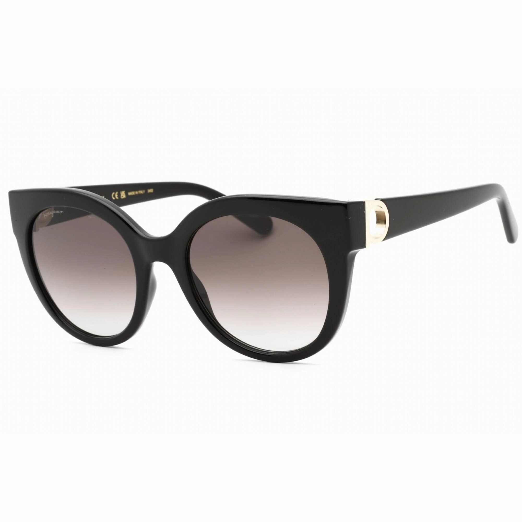 Salvatore Ferragamo Women's Sunglasses - Black Plastic Cat Eye Frame | SF1031S 001