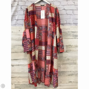 Shawl By Clothes Mentor In Orange, Size: 1x