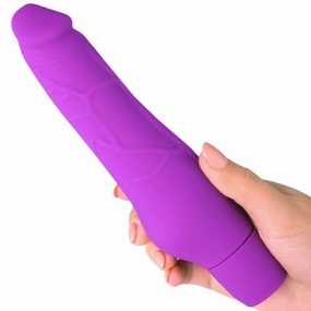 Silicone Vibrating Dildo with Realistic Penis Shape
