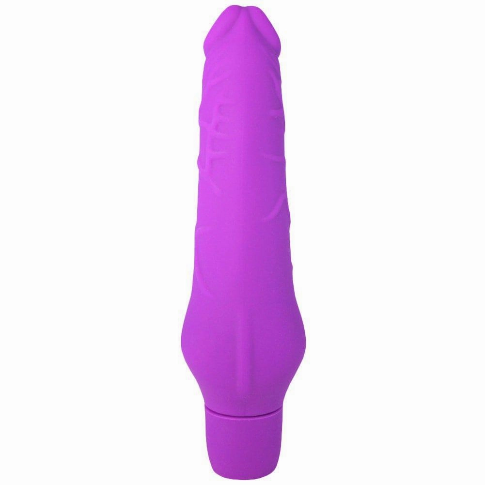 Silicone Vibrating Dildo with Realistic Penis Shape