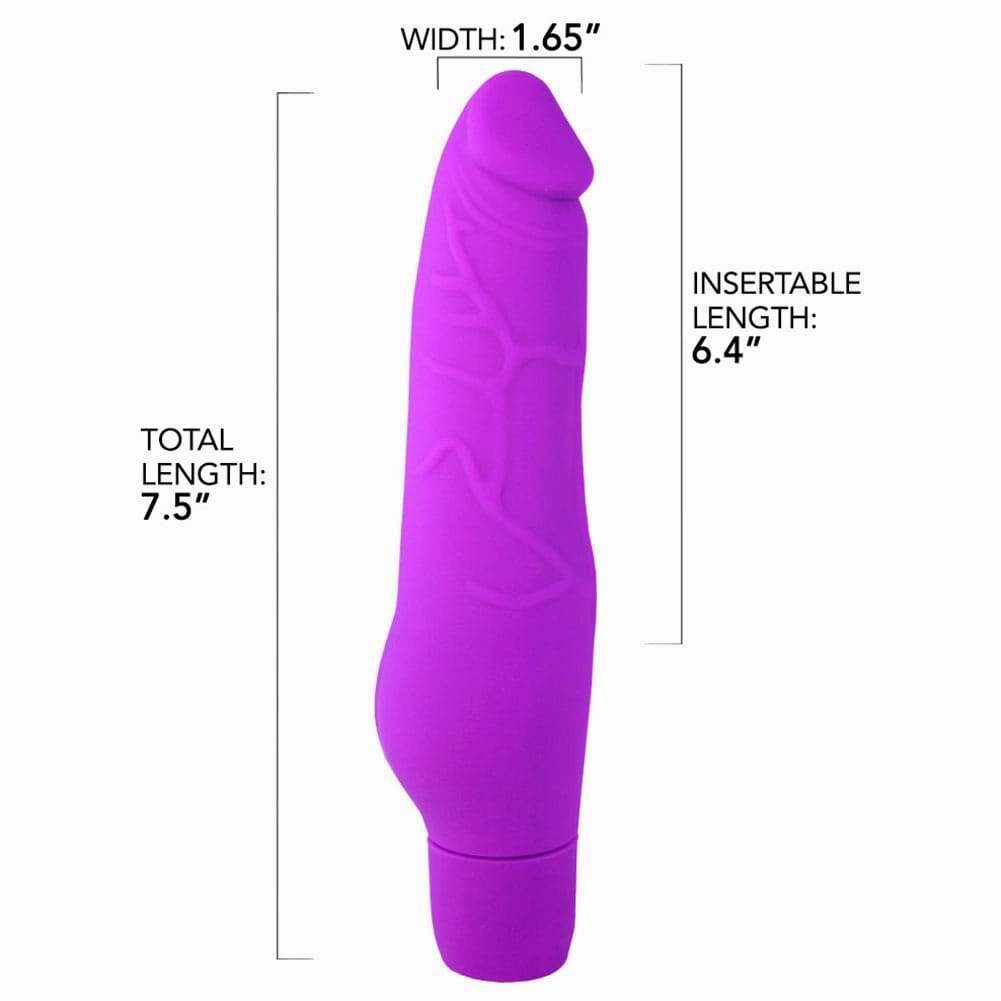 Silicone Vibrating Dildo with Realistic Penis Shape