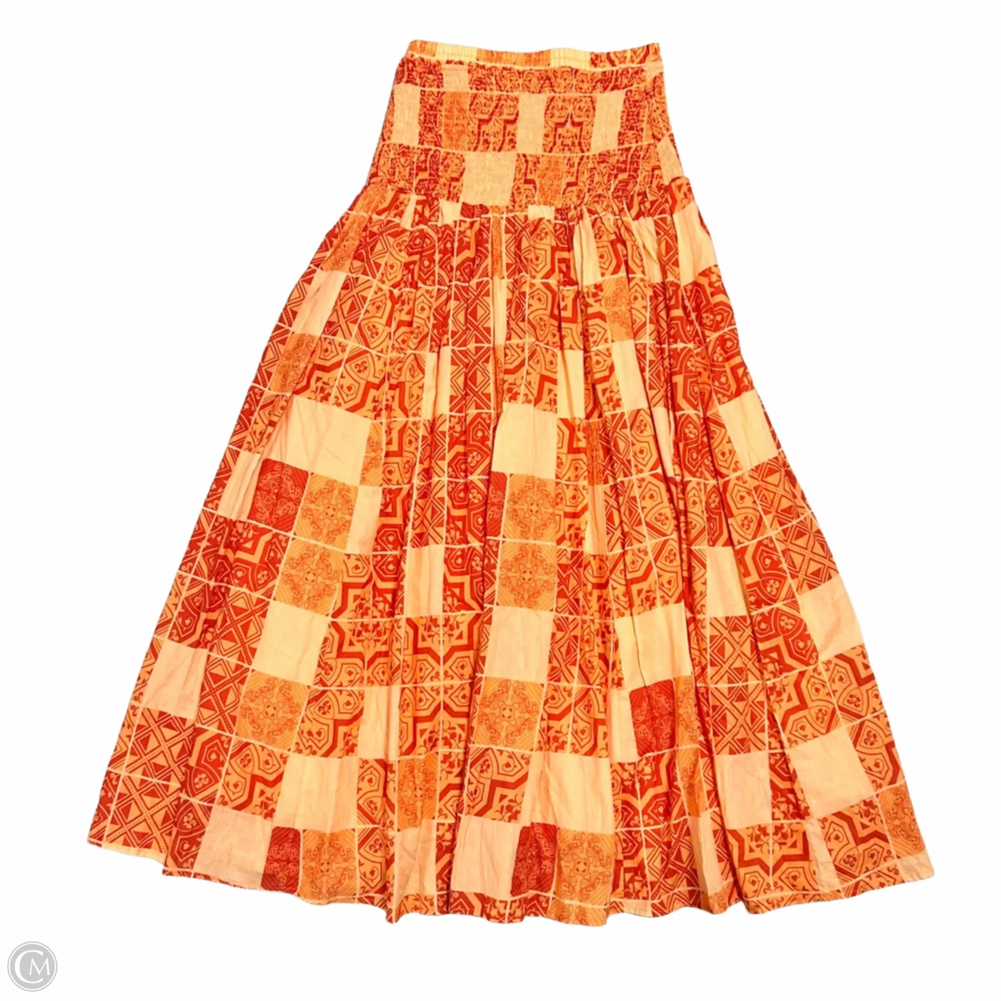 Skirt Maxi By Hutch In Orange, Size: S