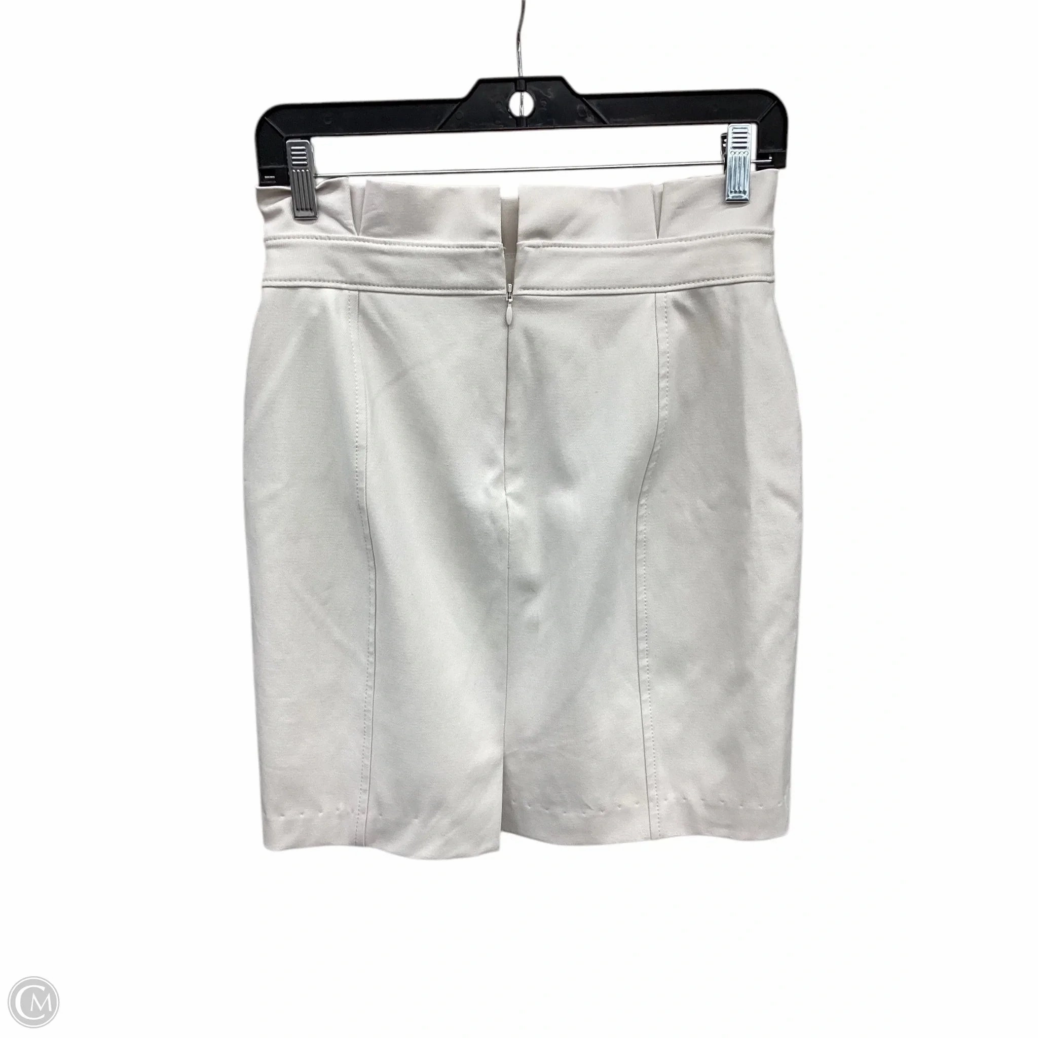 Skirt Mini & Short By White House Black Market In Cream, Size: 4